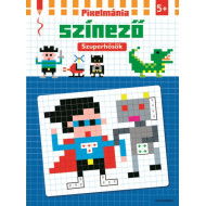 Pixelmánia színező - Szuperhősök