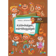 Különbségek, mértékegységek-  Tanulj játszva!  - 50 matricával