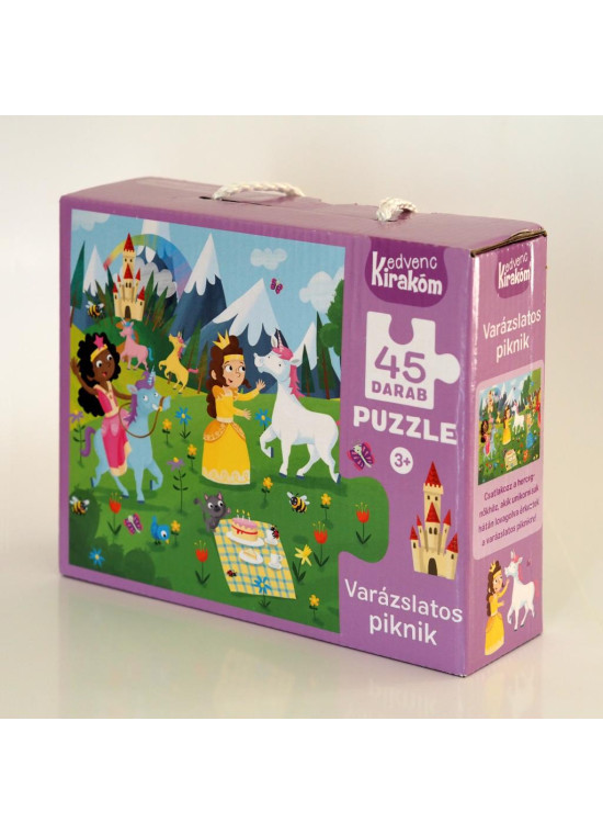 Kedvenc kirakóm 45 db puzzle varázslatos piknik