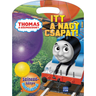 Thomas, a gőzmozdony  - Itt a nagy csapat! színezőkönyv matricákkal