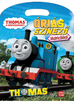 Thomas, a gőzmozdony - Óriás színező matricákkal