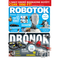 Robotok + Drónok - 2 db Bookazine