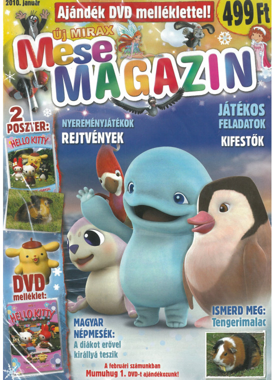 Mirax mesemagazin ajándék DVD-vel 2010. január (A5)