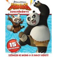 Kung Fu Panda - kifestőkönyv matricákkal