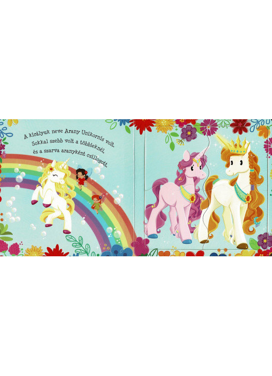 Unikornisok - A rejtély - puzzle könyv Unikornisok - A rejtély - puzzle könyv
