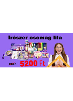 Princess TOP - Írószer csomag - lila
