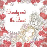 Felnőtt kifestő - Beauty and the Beast/Szépség és a szörnyeteg