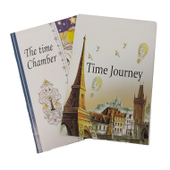 Felnőtt kifestő A5 duo pack The time chamber/Time journey