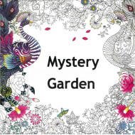 Felnőtt kifestő - Mystery garden/Misztikus kert