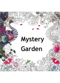 Felnőtt kifestő - Mystery garden/Misztikus kert