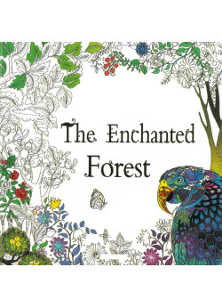 Felnőtt kifestő - The enchanted forest/A varázslatos erdő