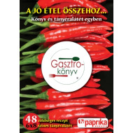  Gasztro-könyv sorozat - A jó étel összehoz... -  Könyv és tányéralátét egyben