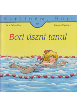 Bori úszni tanul