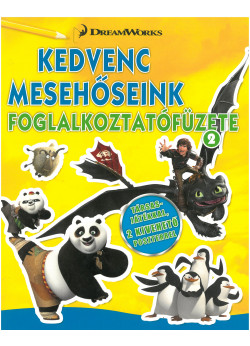 Kedvenc mesehőseink foglalkozatófüzete 2.