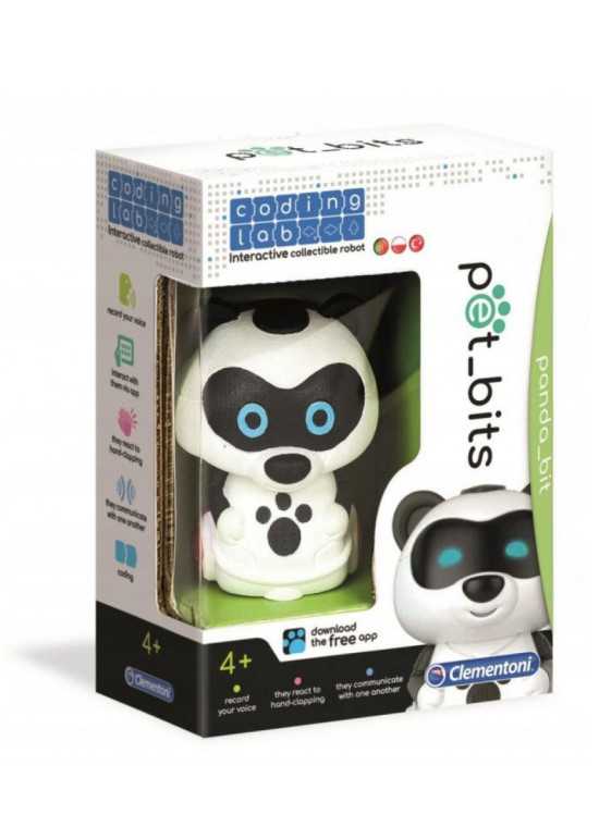 Clementoni Pet Bits interaktív robotpanda