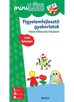 Figyelemfejlesztő gyakorlatok - Iskola-előkészítő feladatok - MiniLÜK