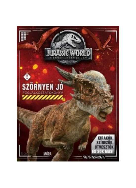 Jurassic World  - Szörnyen jó foglalkoztatókönyv