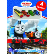 Thomas a gőzmozdony - Játékos mesekönyv - 4 figurával