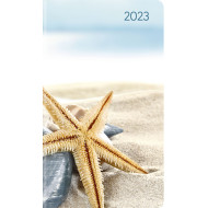 Határidőnapló  2023 -  Ladytimer Slim Sea Star  9x15,6.