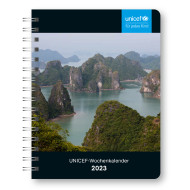 Határidőnapló  2023 - UNICEF Wochen  kalender 16,5x21,6.