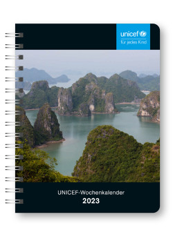 Határidőnapló  2023 - UNICEF Wochen  kalender 16,5x21,6.