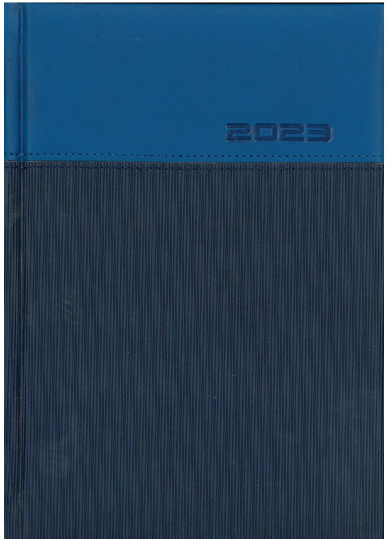 Határidőnapló 2023 - Lux A5 kék