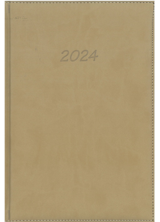 Határidőnapló 2024 - ST B5 napi drapp