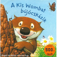 A kis wombat bújócskázik