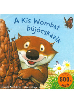 A kis wombat bújócskázik