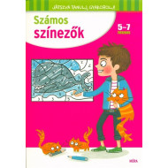 Számos színezők 5-7 éveseknek /Játszva tanulj, gyakorolj!