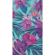 Határidőnapló 2024 hibiszkusz Zseb