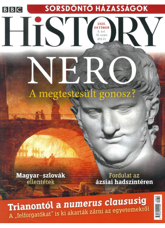 BBC History világtörténelmi magazin 10/10 - Nero BBC History világtörténelmi magazin 10/10 - Nero
