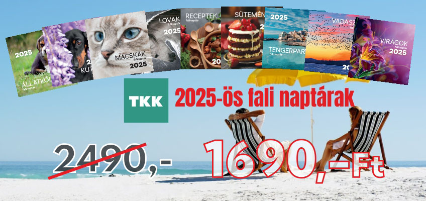 2025 naptárak