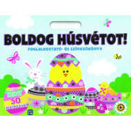 Boldog húsvétot! - Foglalkoztató- és színezőkönyv - esztétikai hibás borítós