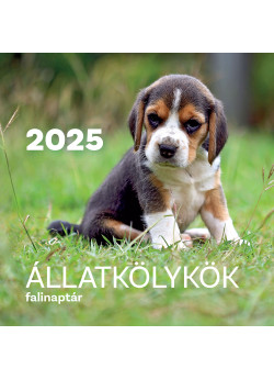 Falinaptár 2025 Állatkölykök