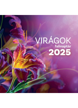 Falinaptár 2025 virágok