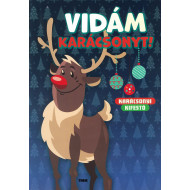 Karácsonyi kifestő - Vidám karácsonyt!