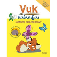 Vuk kalandjai - Matricás színezőkönyv