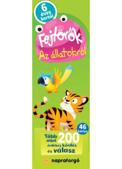 Fejtörők - Az állatokról 6 éves kortól Fejtörők - Az állatokról 6 éves kortól