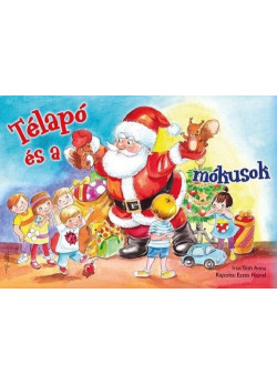 Kifestőfüzet ovisoknak - Télapó és a mókusok