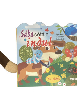 Sába sétálni indul