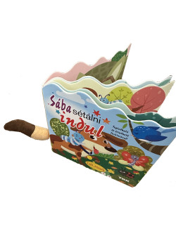 Sába sétálni indul