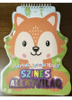 Színes állatvilág - matricás színező Színes állatvilág - matricás színező