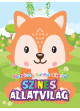 Színes állatvilág - matricás színező Színes állatvilág - matricás színező