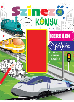 Színező könyv - kerekek a pályán