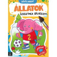 Bűvös kifestó Állatok szertnek utazni