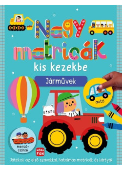 Nagy matricák kis kezekbe - Járművek