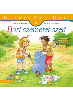 Bori szemetet szed