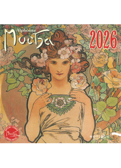 2026 falinaptár ALPHONSE MUCHA