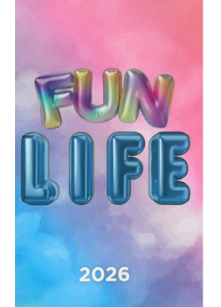 2026 zsebnaptár A6 tűzött  FUN LIFE